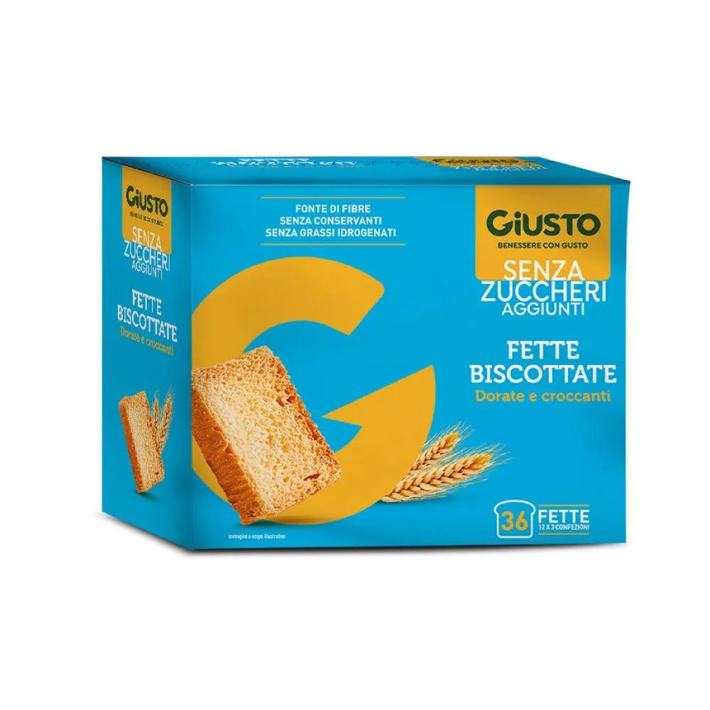 Giusto Senza Zuccheri Aggiunti Fette Biscottate 300 g