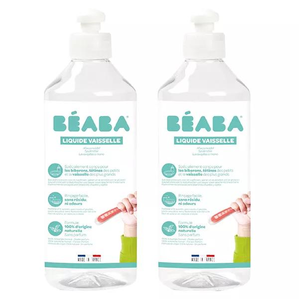 Béaba Nettoyants Detersivo Piatti Senza Profumo Lotto di 2 x 500ml