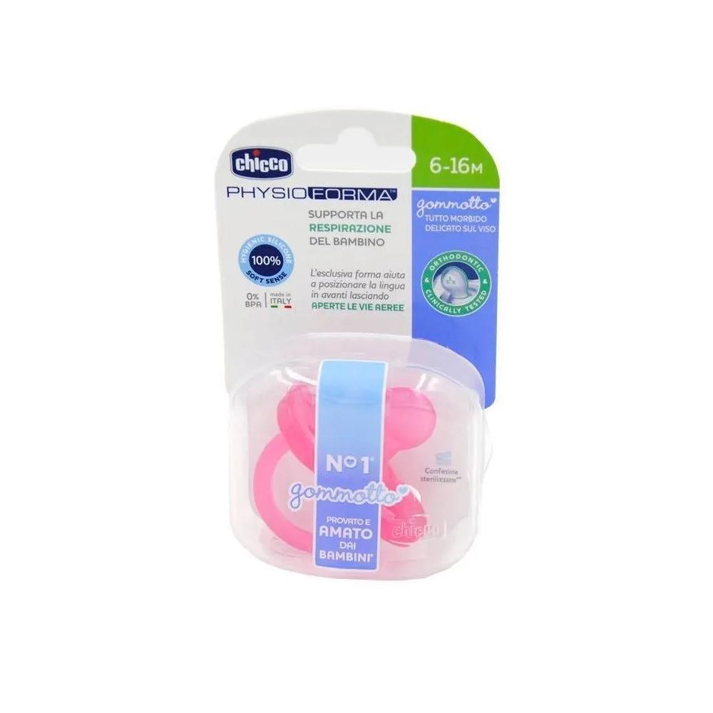 Chicco Physio Gommotto Silicone 6-16 Mesi