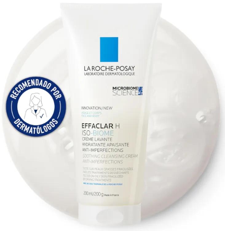 La Roche Posay Effaclar H Iso-Biome Feuchtigkeitsspendende Reinigungscreme 200 ml