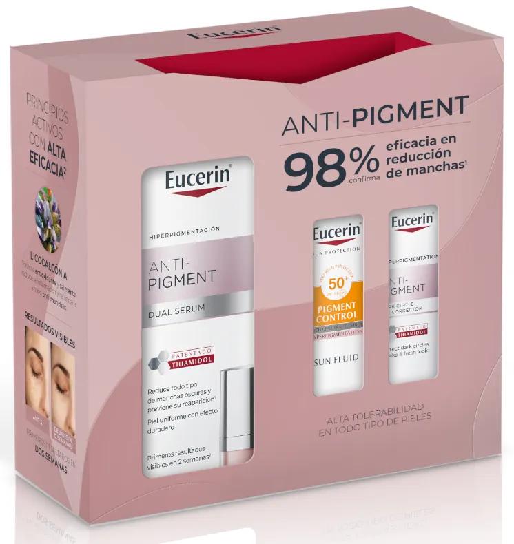 Eucerin Anti-Pigment Dual Serum + Mini Sun Face Pigment Control + Anti-spot Pencil 5 ml