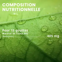 Santarome Bio - Bourgeon de Tilleul Bio - Gémmothérapie - Flacon de 30ml