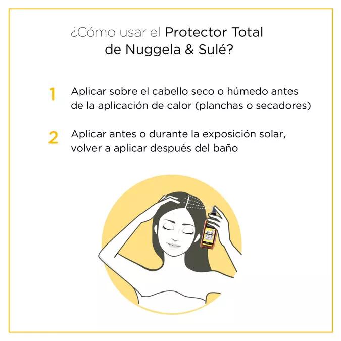 Nuggela & Sulé Protector Capilar Total (Solar y Térmica) 125 ml