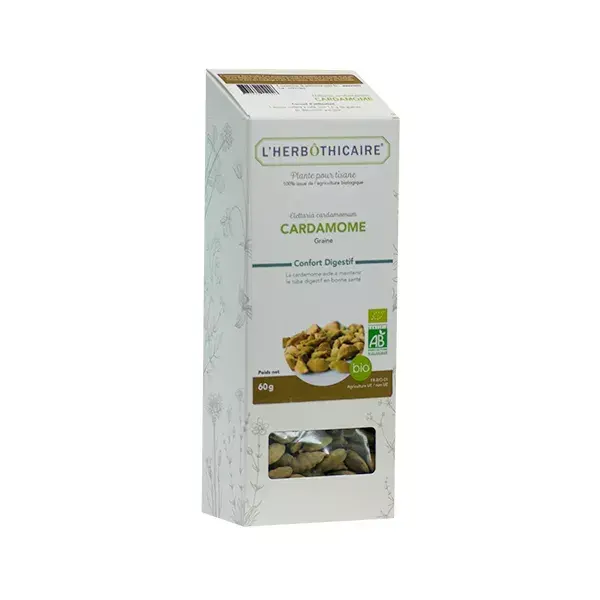 L'Herbôthicaire Tisane Cardamome 50g