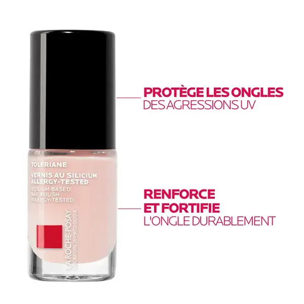 La Roche Posay Tolériane Vernis à Ongles Silicium N°02 Rose 6ml