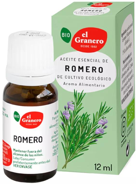 El Granero Integral Organic Rosemary Essential Oil 12 ml