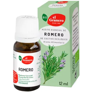 El Granero Integral Organic Rosemary Essential Oil 12 ml