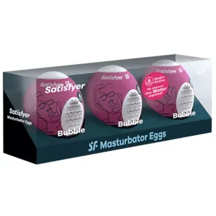 Satisfyer Masturbateur Oeuf 3 unités Bubble