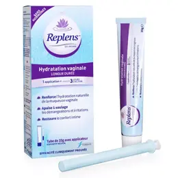 Replens Hydratation Vaginale Sans Hormones 35g Avec Applicateur