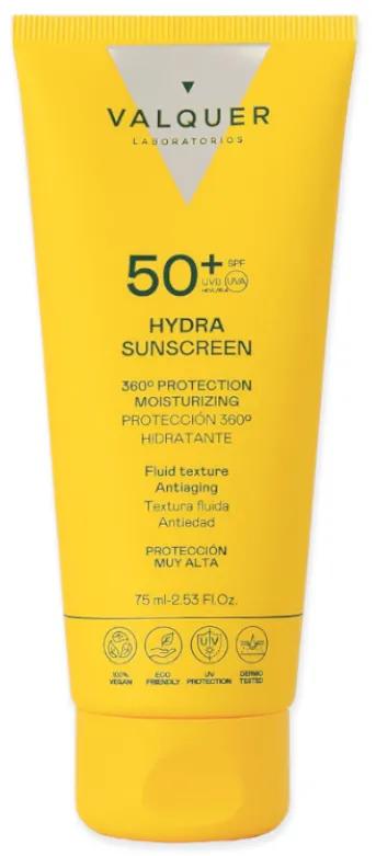 Valquer Hydra Sonnenschutz-Gesichtsschutz SPF50+ 75 ml