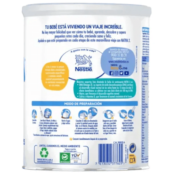 Nativa 2 Follow-on Milk 2x800 gr