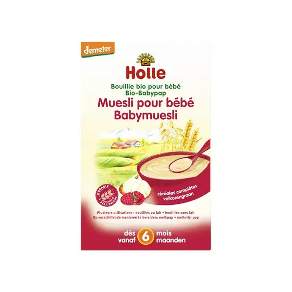 Holle Bouillie Muesli Bio +6 mois 250g