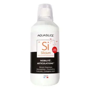 Aquasilice Silicium Organique Articulaire MonoMéthyl-Silanetriol Integratore Alimentare 1L