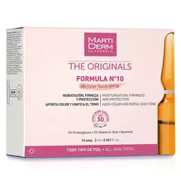 MartiDerm The Originals Formule N°10 Traitement Anti-Rides 10 ampoules