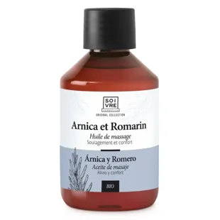 Soivre Aceite Masaje Árnica y Romero Bio 200 ml