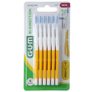 Gum Bi-Direction XL Interdental Brush 2714 1.4 mm 6 Units