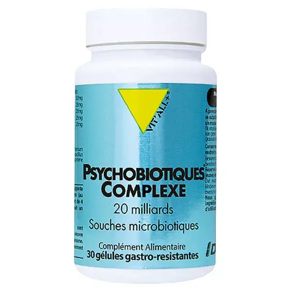 Vit'all+ Psychobiotiques Complexe 30 gélules gastro-résistantes