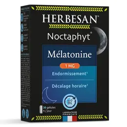 HERBESAN Sommeil Noctaphyt Mélatonine - Cure de 30 jours