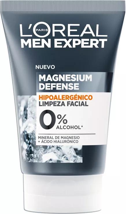 L'Oréal Men Expert Magnesium Defense Nettoyant Visage 100 ml
