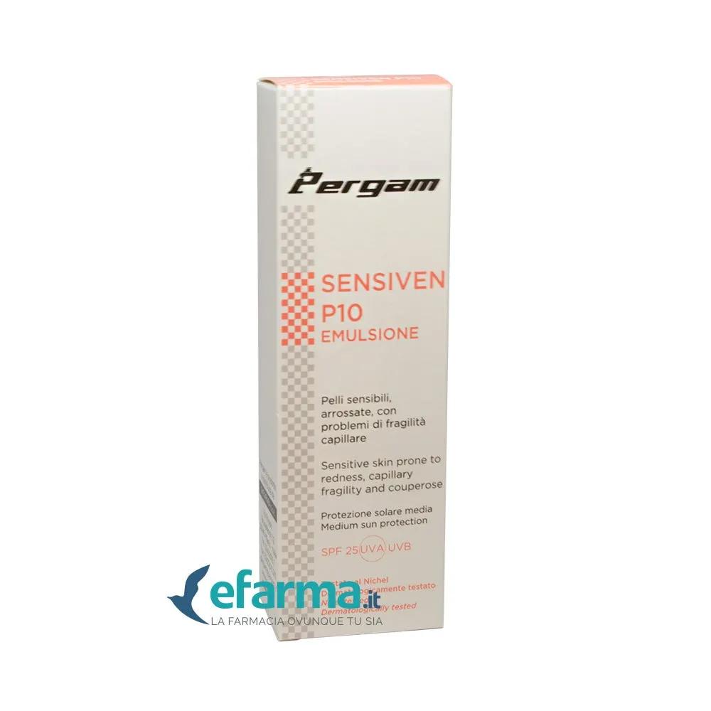 Pergam Sensiven P10 Emulsione Antirossore Viso 40 Ml