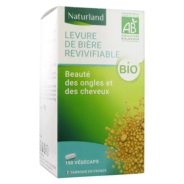 Naturland Lievito di Birra Rivitalizzante Bio 150 capsule vegetali
