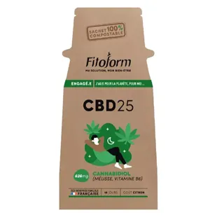 Fitoform CBD25 Mélisse Vitamina B6 Ecopack 14 pastiglie