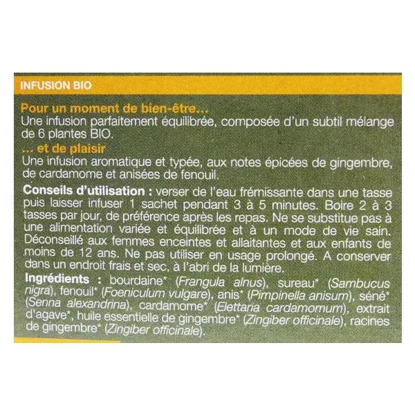 Infusiones de Ladrome buen tránsito 20 sobres