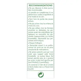 Phytosun Arôms Huile Essentielle Camomille Matricaire Bio 5ml