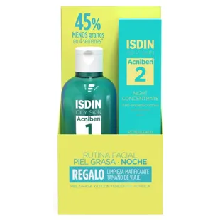Isdin Acniben Concentré Nuit 27 ml + Gel 50 ml