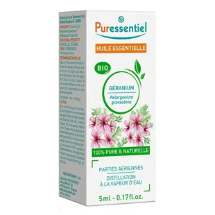 Olio essenziale di geranio biologico Puressentiel 5 ml