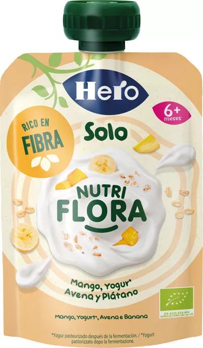 Hero Solo Bolsita de Mango, Platáno y Yogur 100 gr