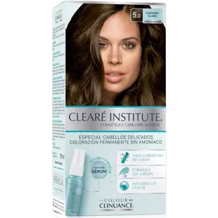 Clinuance Permanent Color Cream Delicate Hair 5.0 Hellbraun