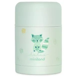 Miniland Silky Mint Green Food Thermos 600 ml