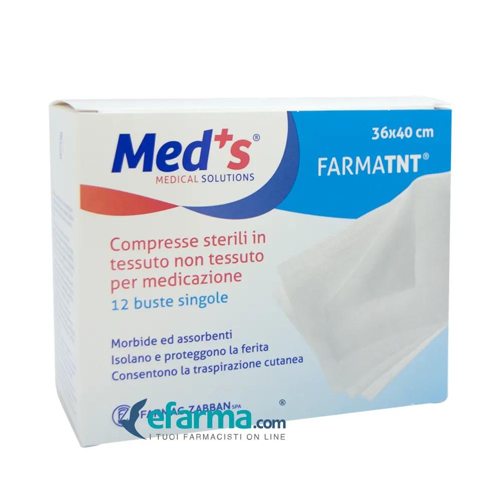 Med's Compresse Di Garza Sterile TNT 36 x 40 cm 12 Pezzi