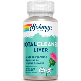 Solaray Total Cleanse Liver 60 Vegetable Capsules