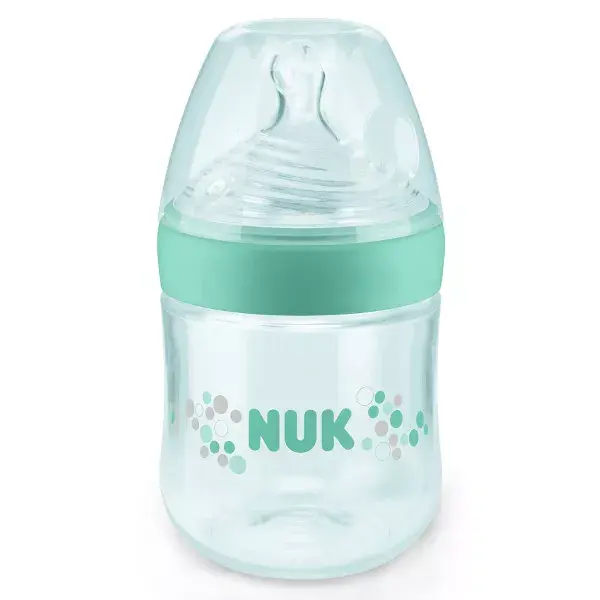 Nuk Nature Sense White Baby Bottle 0-6 Size S 