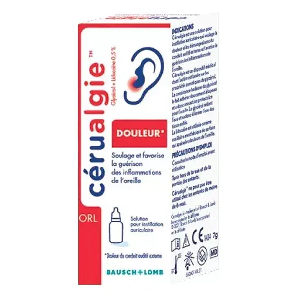Bausch & Lomb Cerualgie Solution Auriculaire 7g