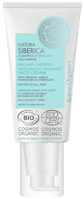 Natura Siberica Invigorating Facial Cream for Dry Skin 50 ml