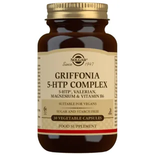 Solgar Griffonia 5-HTP Complex 30 Vegetable Capsules