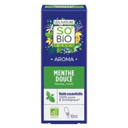 So'Bio Étic Aroma Huile Essentielle Menthe Douce Bio 10ml