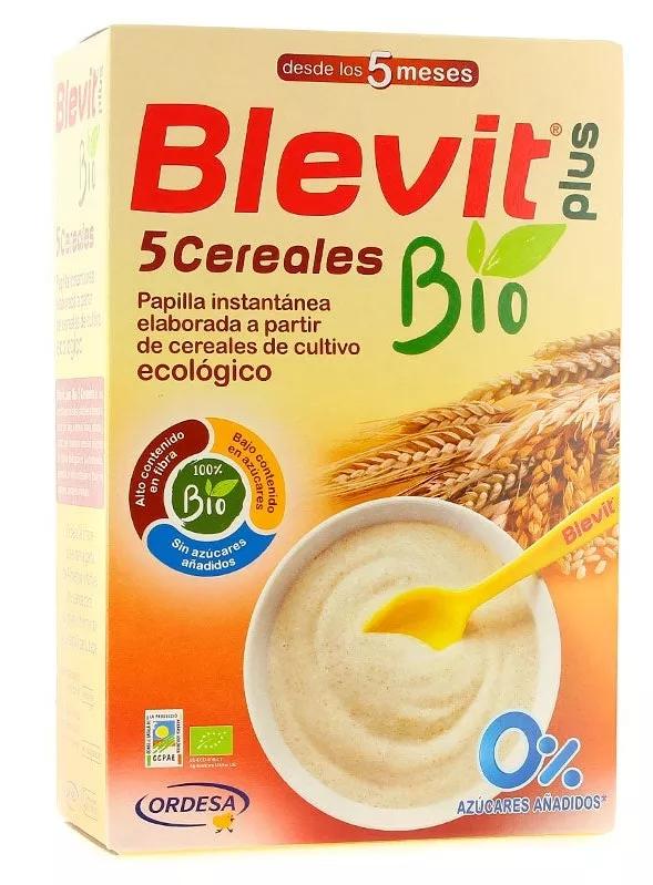 Blevit Plus BIO 5 Cereais +5m 250gr