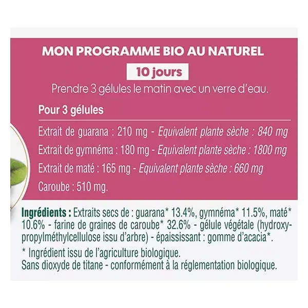 Biosens Slimming Day Programme Organic 30 vegetarian capsules