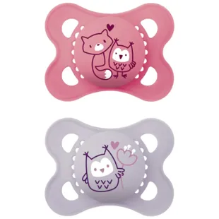 MAM Original Matte Pink Pacifier 2-6m 2 units
