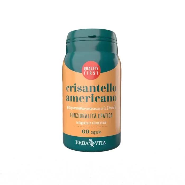 Erba Vita Crisantello Americano Integratore Fegato 60 Capsule