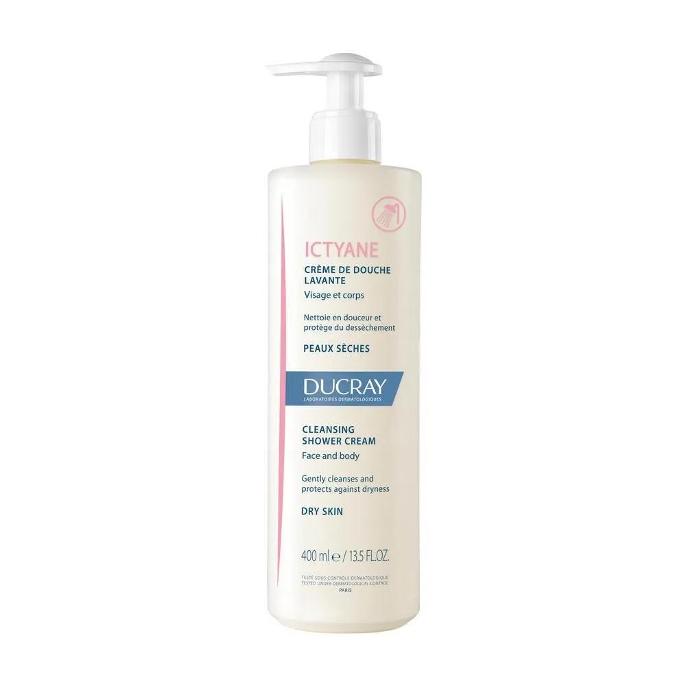 Ducray Ictyane Crema Detergente Pelle Secca Viso e Corpo 400 ml