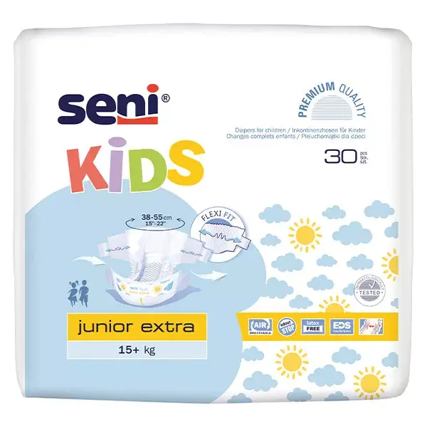 Seni Kids Junior Protection Change Complet Extra 30 unités