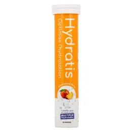 Hydratis Solution d'Hydratation Pêche 20 pastilles