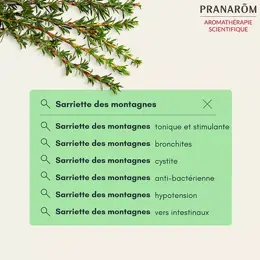 Pranarom Huile Essentielle Sarriette des Montagnes 5ml