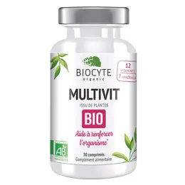 Biocyte Multivit Bio 30 comprimés