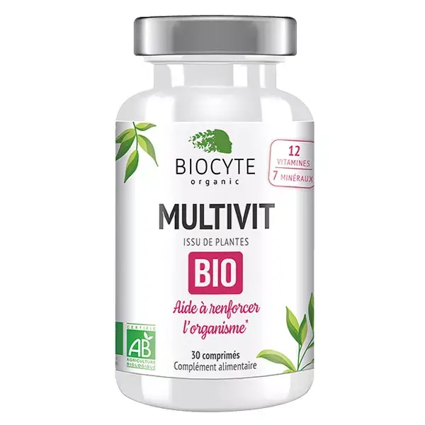 Biocyte Multivit Bio 30 comprimés